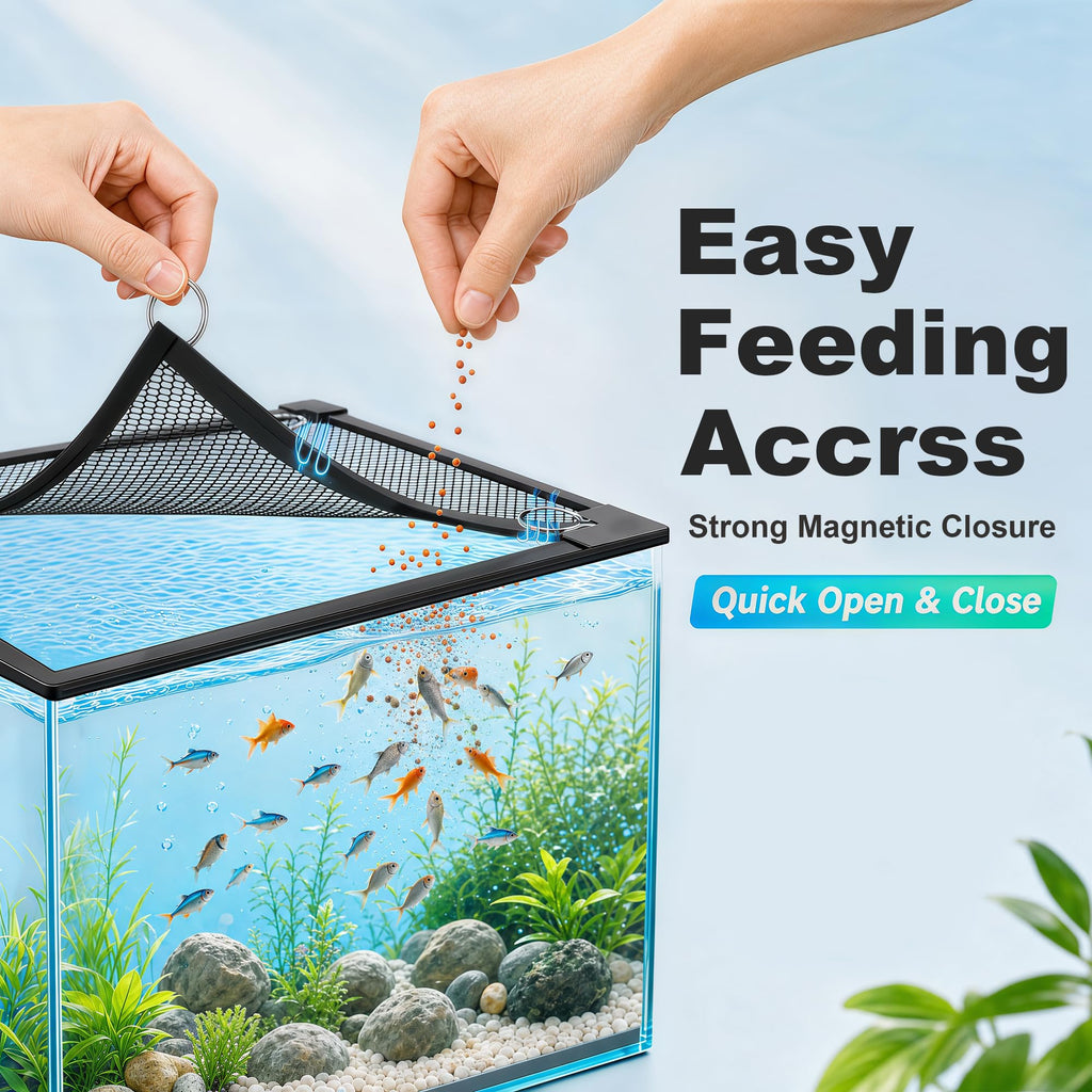 Magnetic Aquarium Lid Mesh Cover N804