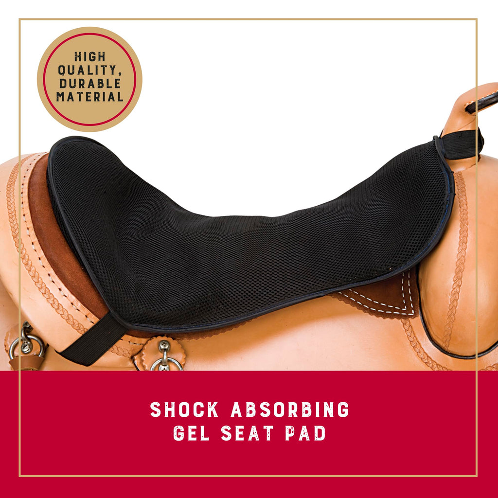 Mesh Shock Absorbing Gel Saddle Pad X457