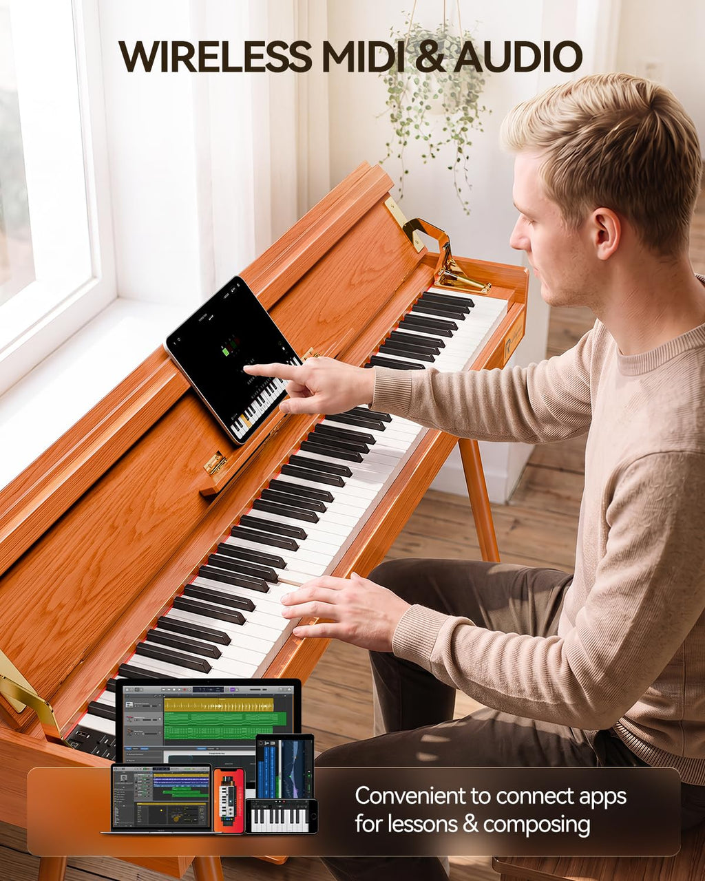 88-Key Weighted Hammer Action Digital Piano N904146