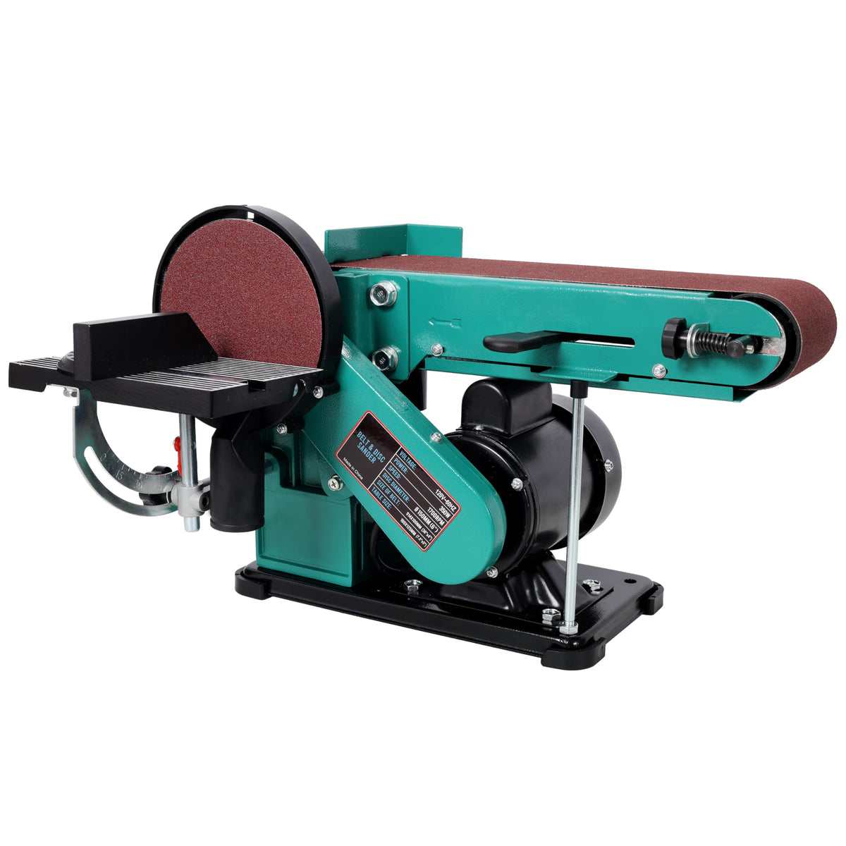 4" x 36" Belt Sander 6" Disc Polisher Grinder Q418
