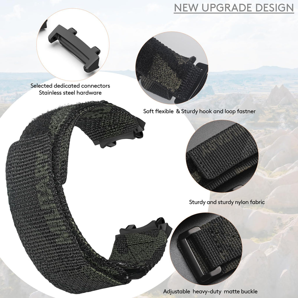 Camouflage Nylon Watch Bands Z9684