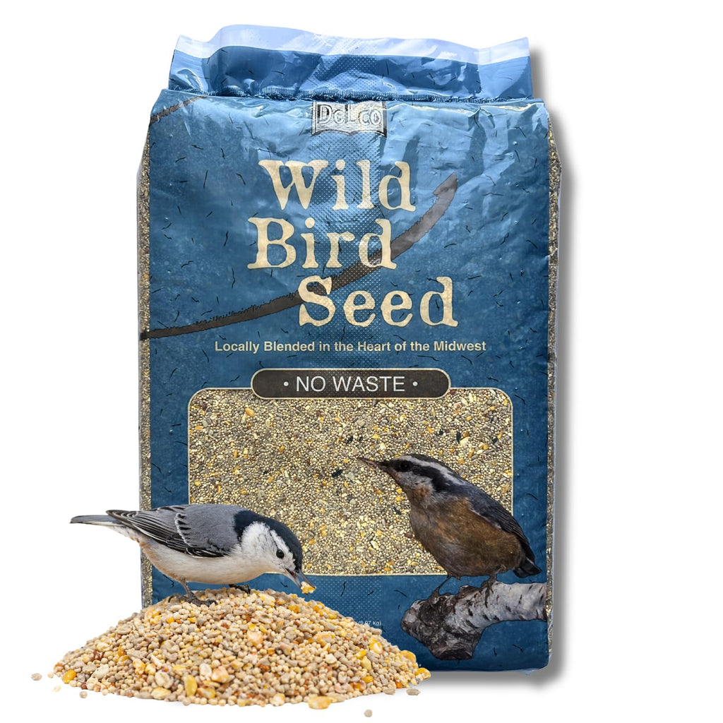 No Waste Wild Bird Seed 20 lb Bag Shell-Free Blend E7817