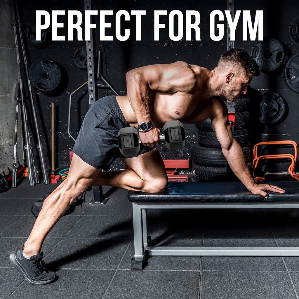 PVC Coated Hex Dumbbells U438