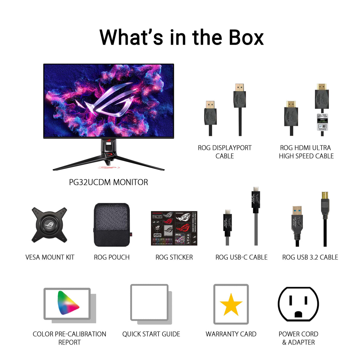 32 Inch 4K 240Hz OLED Gaming Monitor A571
