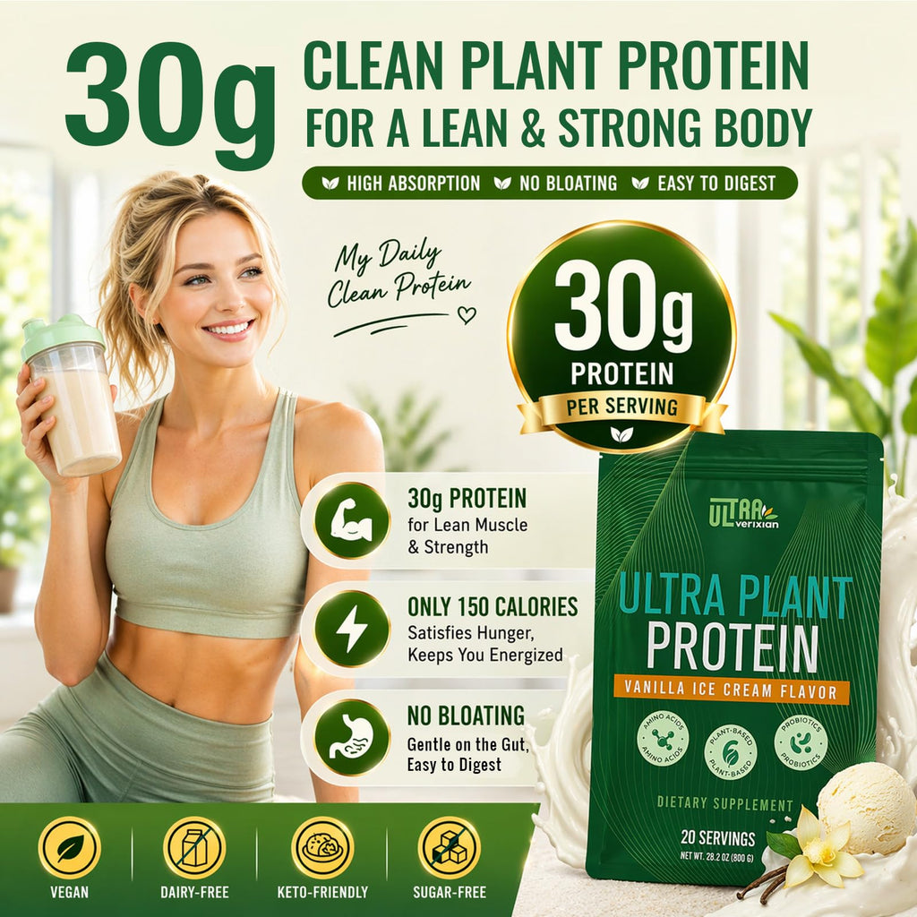 30g Organic Vegan Plant-Based Protein Powder O49259