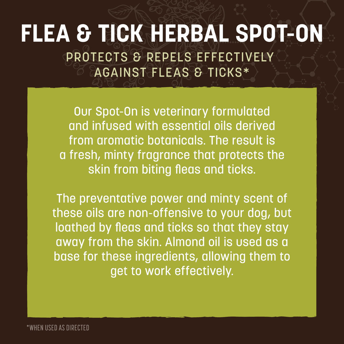 Herbal Spot-On for Medium Dogs G97548