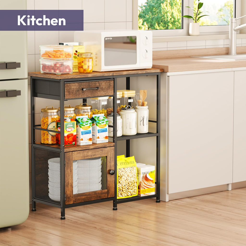 Coffee Bar Cabinet with Drawers L536791