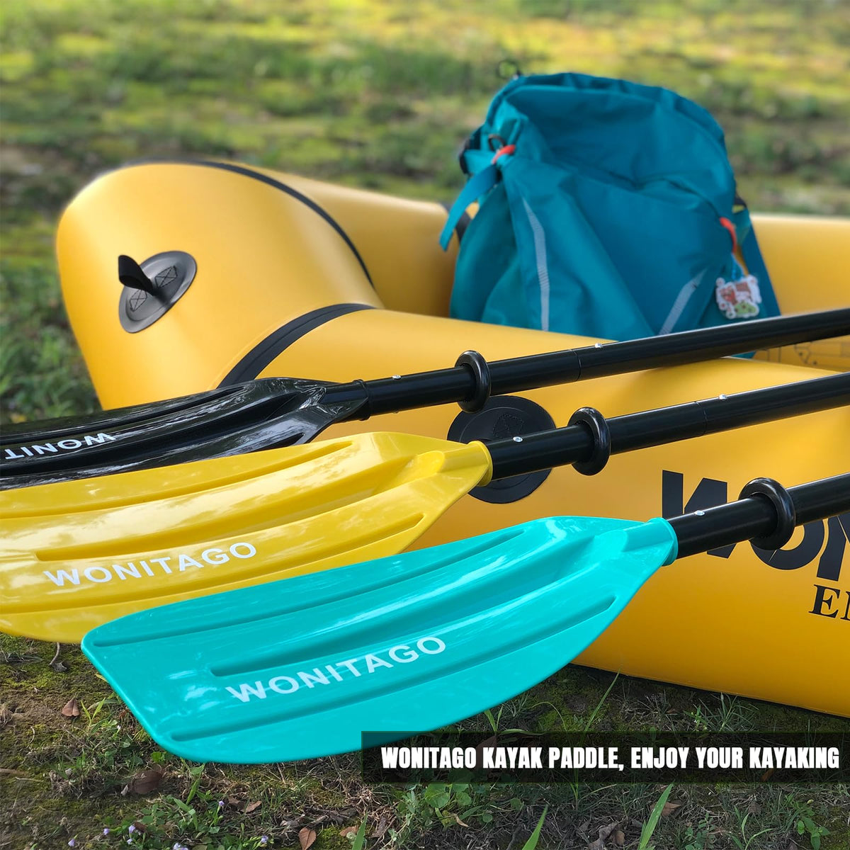 Adjustable Portable 5-Piece Kayak Paddle T222399