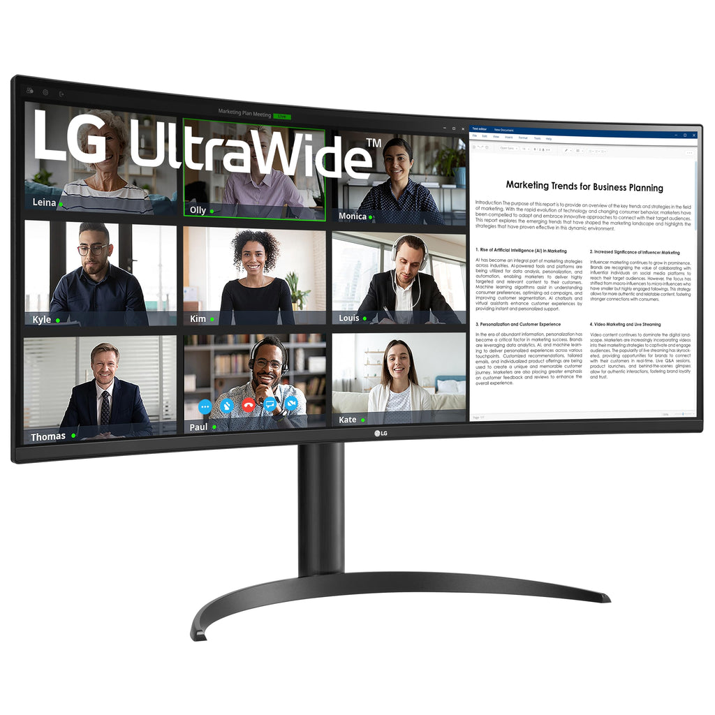 34-inch UltraWide WQHD Curved Computer Monitor D500545