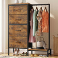 Tall Dresser with Hanging Rack, 4 Drawers Q977927
