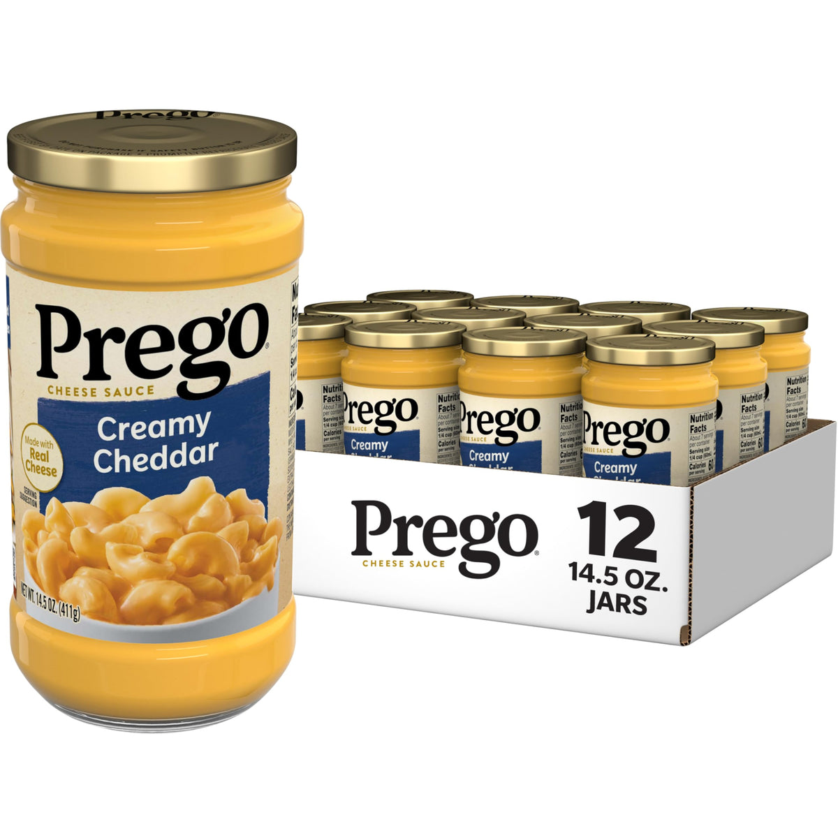 Creamy Cheddar Cheese Sauce 14.5 oz 12 Pack L50990