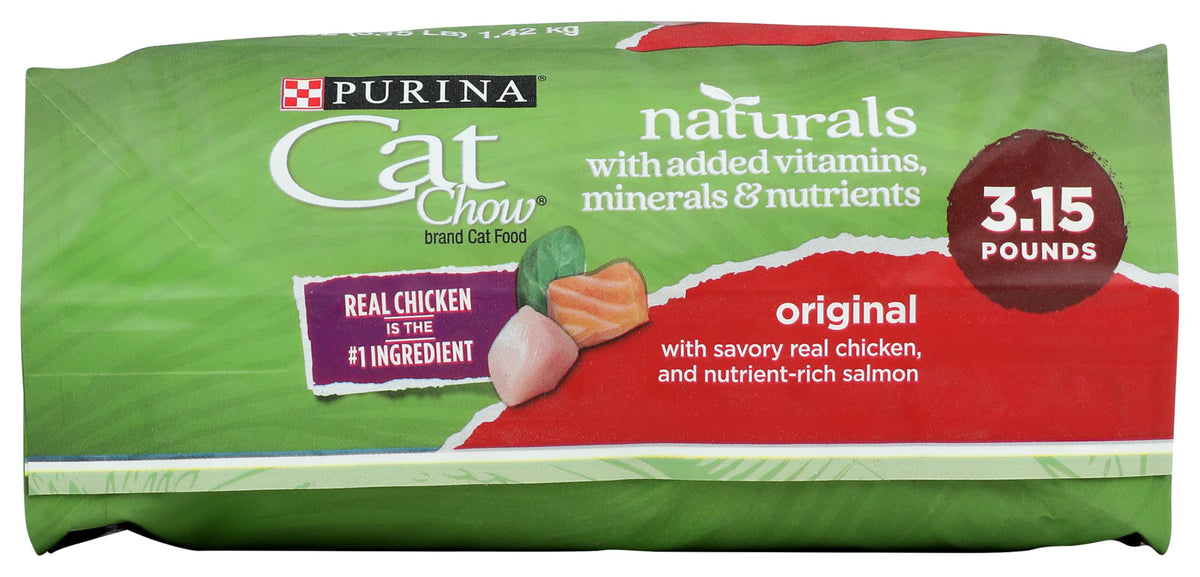 Dry Cat Food With Real Chicken 3.15 Lb Bag Q79442