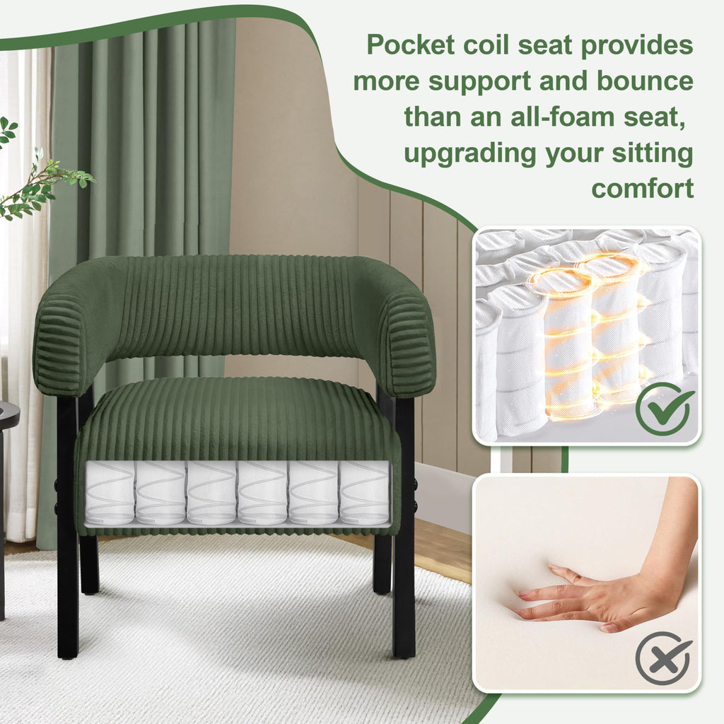 Accent Living Room Chair Set of 2 P230