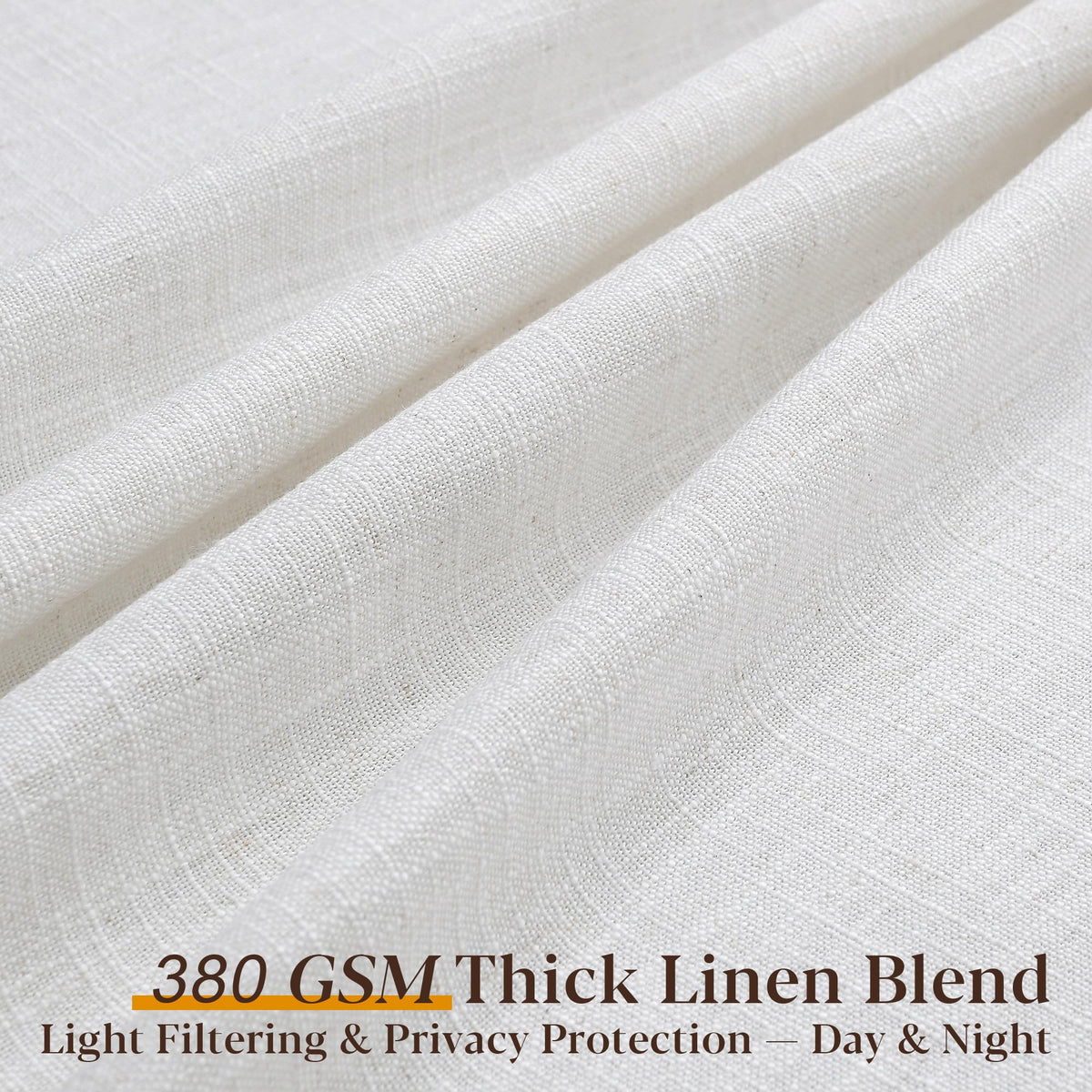 60 Inch Extra Wide Pinch Pleated Linen Curtains 90 Inch Length A8214