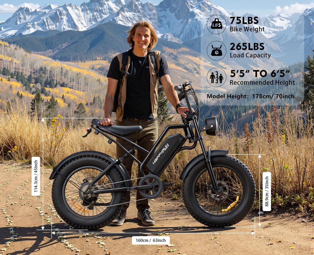 Electric Bike Peak 1500W 48V H470