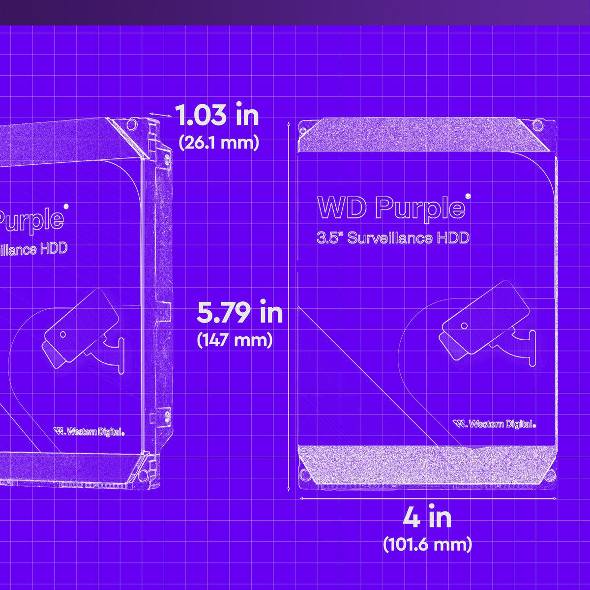 8TB Surveillance Internal Hard Drive HDD Y2430