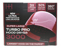 Large Ceramic Ionic Hood Hair Dryer with Adjustable Height E23113