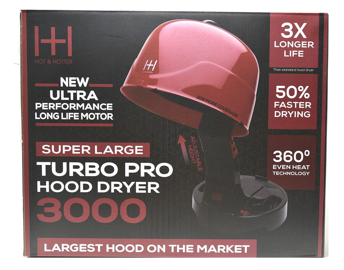 Large Ceramic Ionic Hood Hair Dryer with Adjustable Height E23113