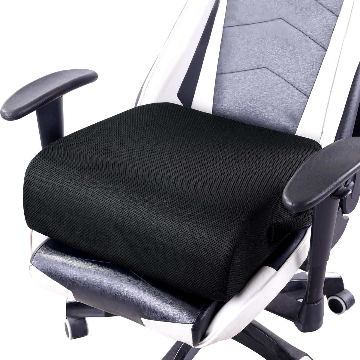 Extra Thick Memory Foam Chair Cushion with Carry Handle Y943168
