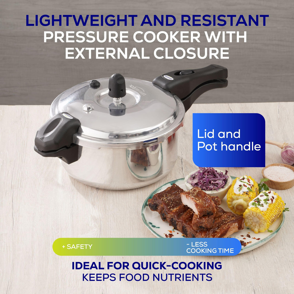 3.7 Qt Aluminum Pressure Pot T7498
