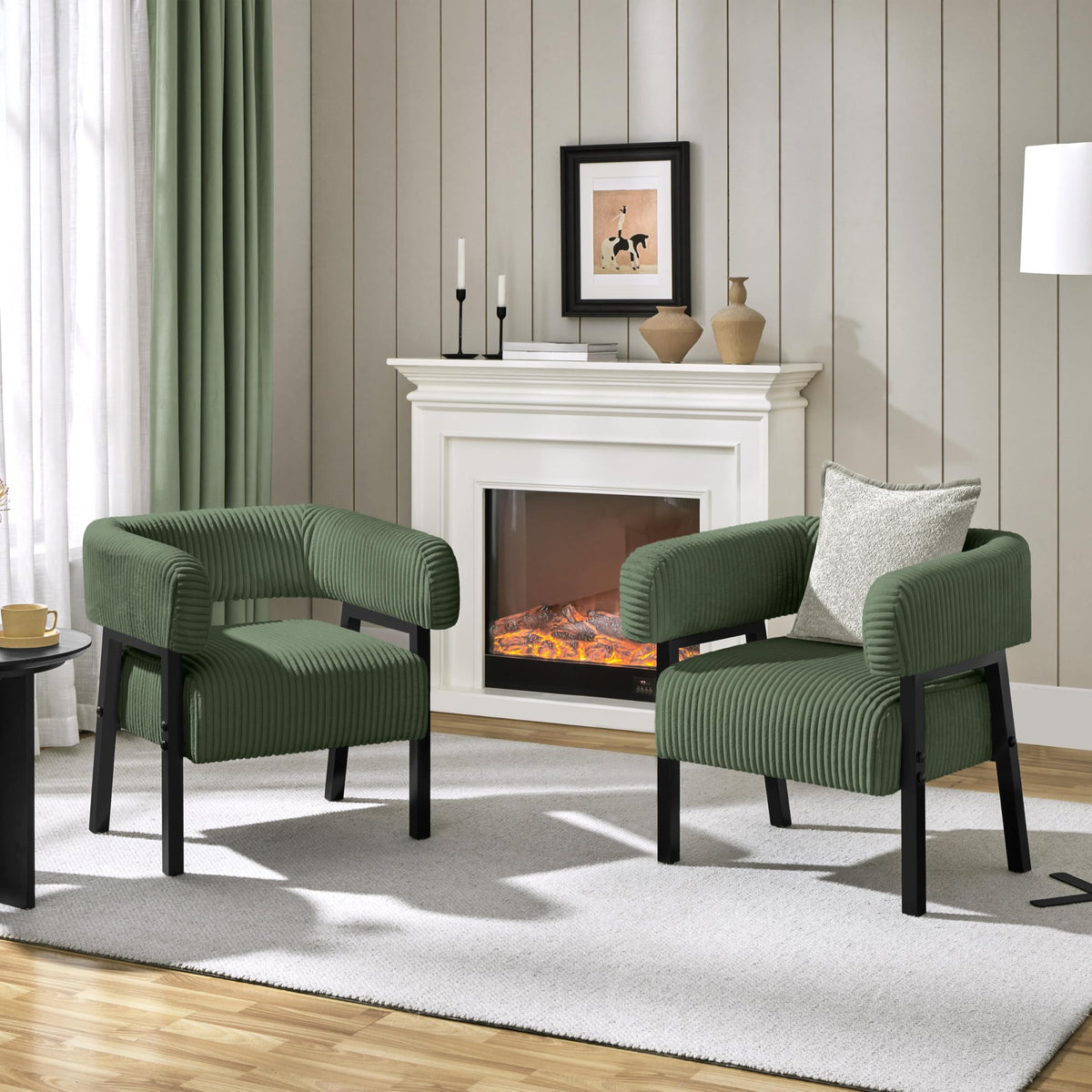 Accent Living Room Chair Set of 2 P230